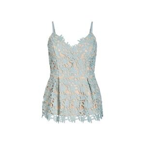 City Chic So Fancy Tank Top in Seafoam